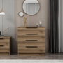 Hanah Home Kale Plus - 7913 Cómoda de Nogal